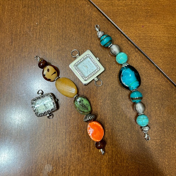 To watch faces and two beaded bracelets bands - Picture 7 of 16